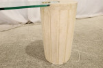 Postmodern Karl Springer Side Table