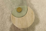 Postmodern Karl Springer Side Table