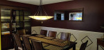 Metro Dinning Room Table, 8x Chairs, & Buffet + Hutch
