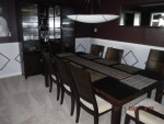 Metro Dinning Room Table, 8x Chairs, & Buffet + Hutch