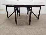 Amazing 1960s Danish Rosewood Dining Table