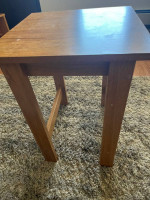 Wood TV Table