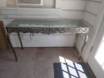 Glass Top Table