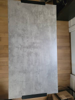 1 Coffee Table & 2 End Tables (Concrete Look) SOLD AS SET