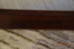 Rare: MCM danish teak hexagonal side table Hans Andersen