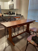 Large dining table