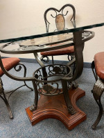 Table and matching 4 chairs
