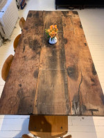 Dining Table Imported from Paris, Reclaimed Barn Wood, Seats 8-12