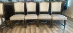 (SOLD)Dining Room Table, 6 chairs
