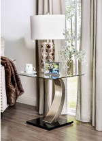 Glass End Table