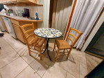 Table and chairs