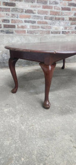 Large foldable coffee table 50 x 38 folds to 50 x 19 inches