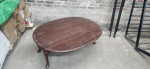 Large foldable coffee table 50 x 38 folds to 50 x 19 inches