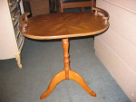 End Table, 16" x 23" x 25" Tall, All Wood