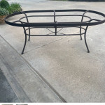 Outdoor dining table