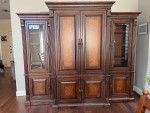 Entertainment center & matching coffee table