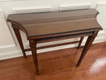 Console, Sofa, Foyer, TV Table with Drawer and Glass Top