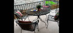 Outdoor table and chairs