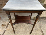 Refinished accent table