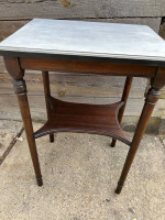 Refinished accent table
