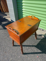 Side Table with storage
