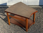 Mid Century MCM Wedge End Side Table by Lane