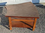Mid Century MCM Wedge End Side Table by Lane