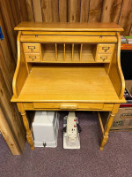 Kitchen table, desk, armoire