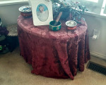 Antique Oval side table