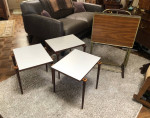 Two Mid Century Modern Table Sets