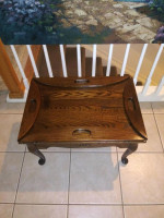 Unique small butlers tray end table (1)