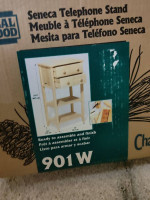 Brand New In Box Seneca Telephone Stand/End Table (1)