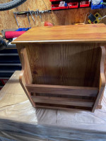 Oak End Table