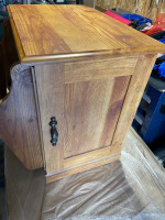 Oak End Table