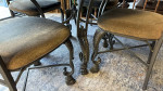 Furniture: one round breakfast table with 4 chairs
