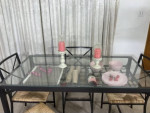 IKEA Glass Table & 4 Chairs