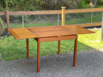Mid Century Modern Danish, Dining Room, expendable, Teak Table