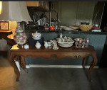 French Provincial Sofa Table