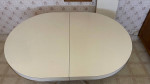 Mid-Century Modern Formica Dining/Kitchen Table w/leaf