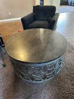 Granite top coffee table