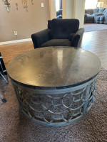 Granite top coffee table