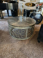 Granite top coffee table