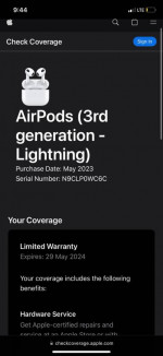 Airpods 3rd Generation