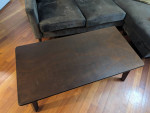 Dark Brown Coffee Table