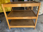 Oak "kitchen" Stand ~ End Table ~ Shelves