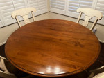 Ethan Allen Dining Table 4 Chairs