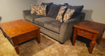 SOFA, COFFEE TABLE, END TABLE