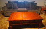 SOFA, COFFEE TABLE, END TABLE