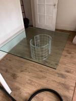Glass coffee table 3/4" Thick glass