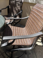 Outdoor Patio Bar-Height Stool and Table Set - 5 piece